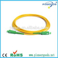 Chaqueta SC LSZH Cable de conexión de fibra óptica YFOC 50/125 o 62.5 / 125